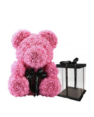 Small pink teddy bear