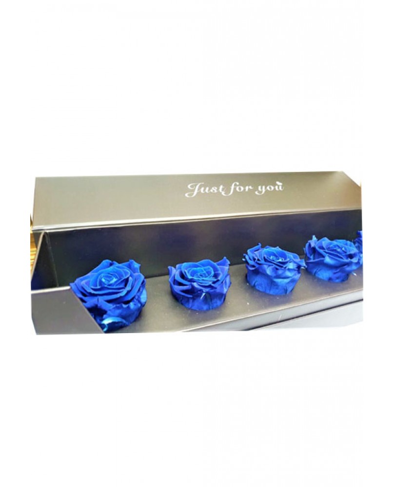 Μακρόστενο κουτί με Forever roses